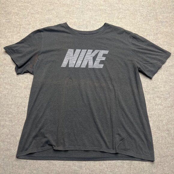 Nike Other - The Nike Tee Grey Crewneck Short Sleeve T-shirt Men's Size XXL